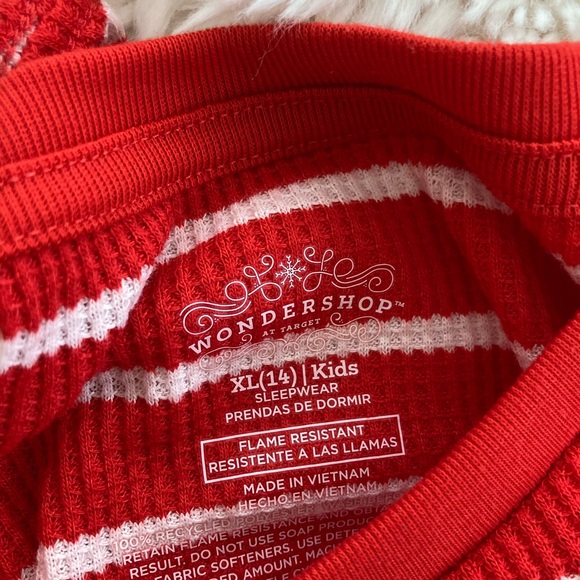 Wondershop Kids Red and White Sleepwear - Picture 3 of 5